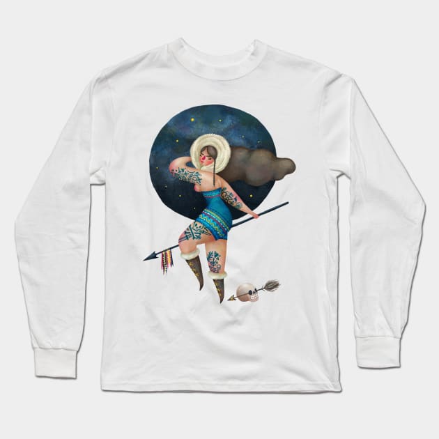 Eskimo queen Long Sleeve T-Shirt by oilikki